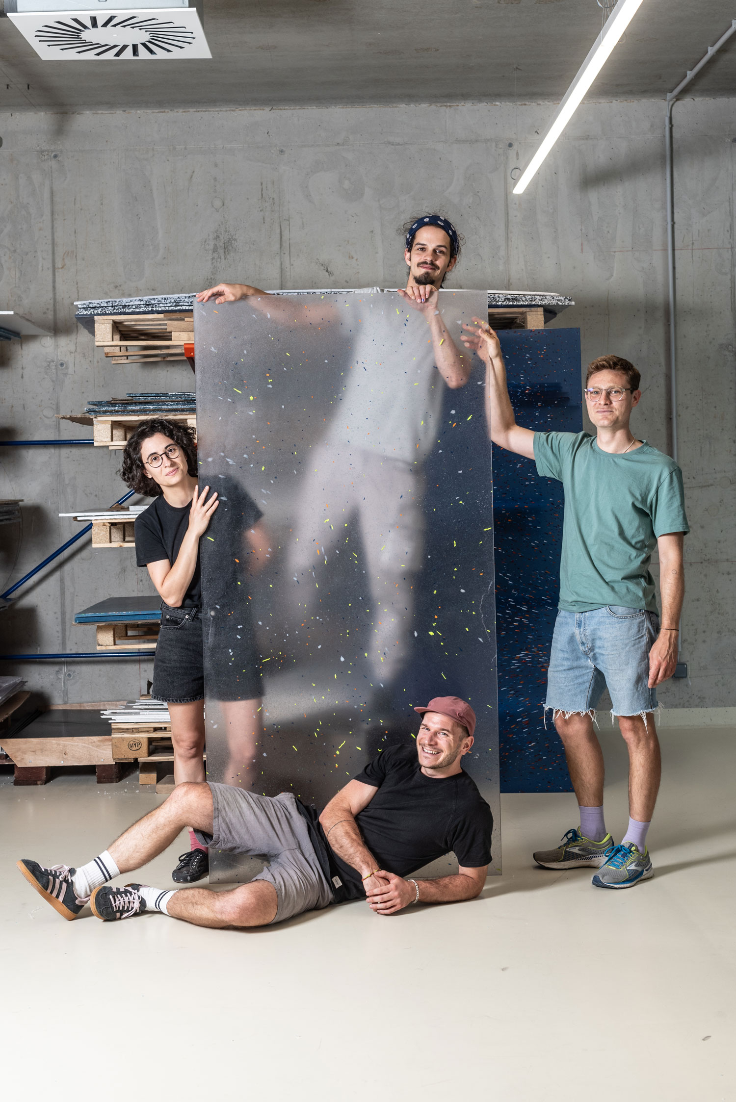 The Fantoplast Team photographed by Christine Pichler